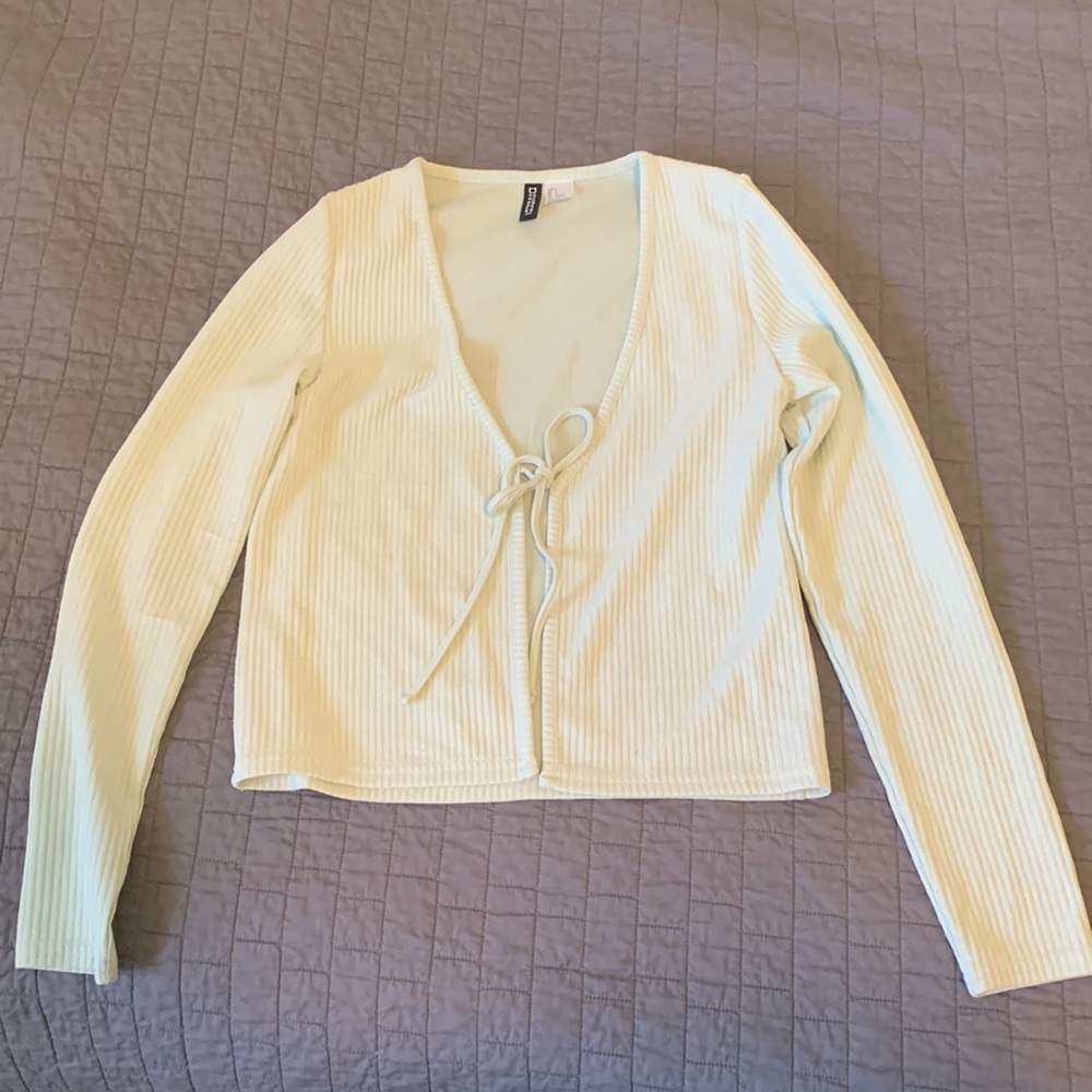 H&M mint green top size small